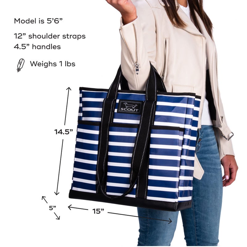 SCOUT Rocket Pocket Tote - Multi-Pocket Travel, Nurse, Teacher, Mom Tote, 7 Pockets Total, Two Sets of Straps, Folds Flat - Image 3